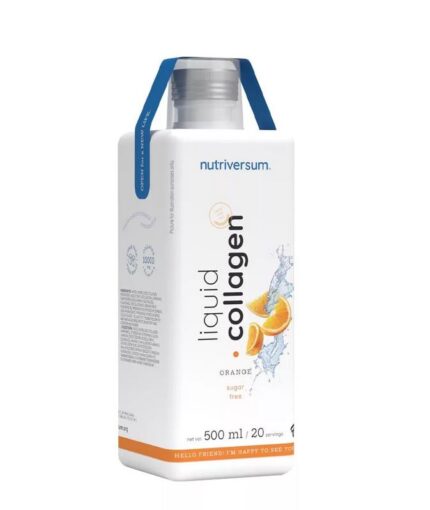 Colagen Nutriversum cu Colagen Lichid Hidrolizat de Tip 1, 2 si 3 cu 10.000 mg